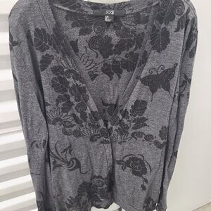 Forever 21 soft cardigan Grey size Large